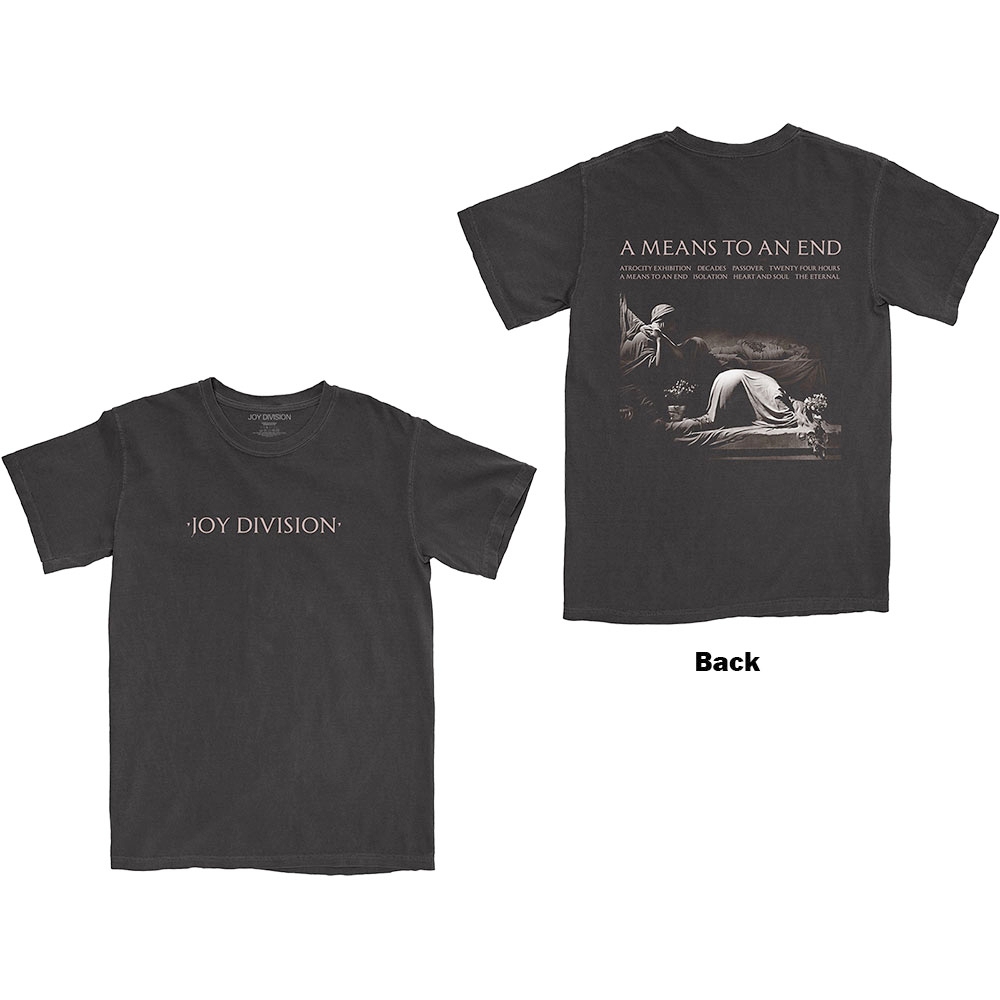 Joy Division - A Means To An End Herren TShirt - Schwarz